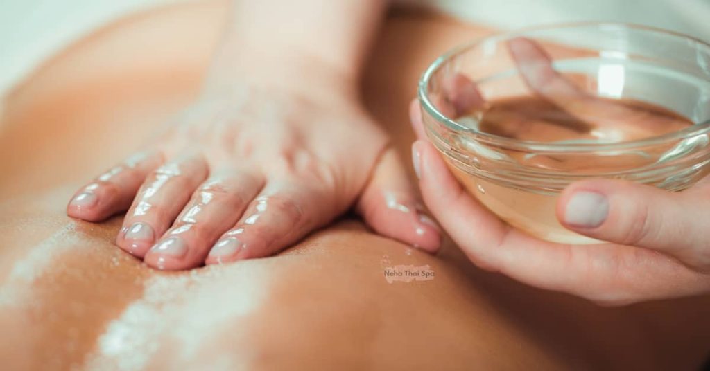 Hot Oil body Massage